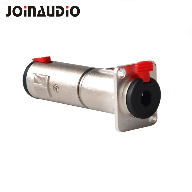 Переходник JOINAUDIO со штепсельной вилкой TRS 6 35 мм 1/4 дюйма без пайки черный и