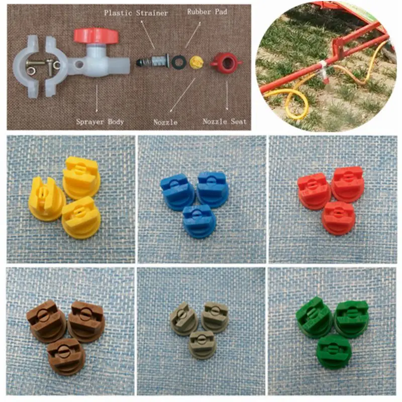 

Water spray nozzle, TEEJET, Plastic Fan Agricultural crop protection spray nozzle, Stuck pipe accessories for farm machine
