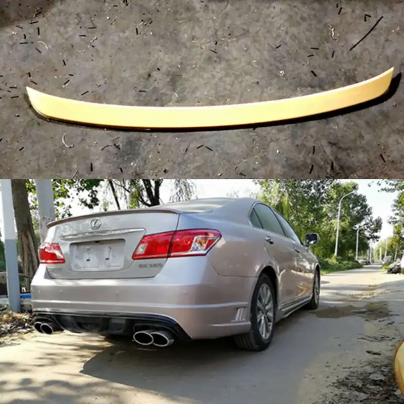 For Lexus LS460 LS600 LS400 LS430 Spoiler PU Material Car Rear Wing