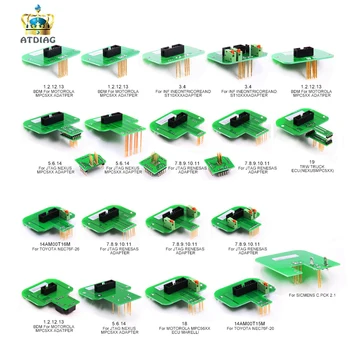 

KTAG KESS KTM Dimsport BDM Probe Adapters Full Set with LED BDM Frame with Mesh 4 Probe Pen for FGTECH BDM100 KESS KTAG