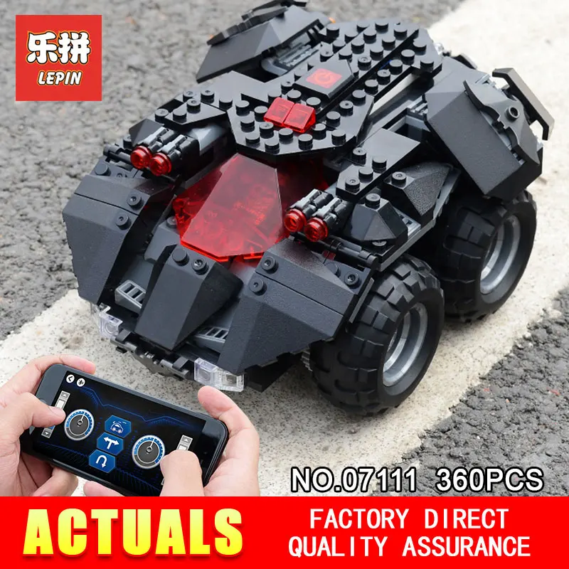 

New Lepin 07111 App-Controlled Batmobile Building Blocks Bricks Compatible With The 76112 Assembled DIY Educational Toys