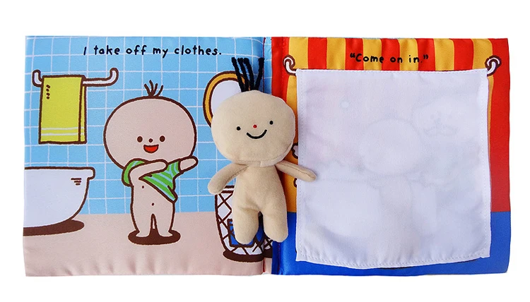 JJOVCE-Baby-Book-Kids-Children-Toddler-Soft-Fabric-Cloth-Quiet-Books-How-Bathing-Go-Potty-Early-Educational-Learning-Resource-05
