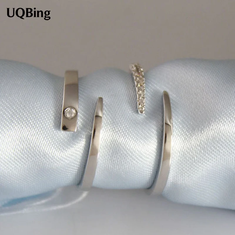 

Silver Ring Sterling 925 Silver Open Ring For Women Lovers Jewelry Wholesale Finger Ring For Party Birthday Gift
