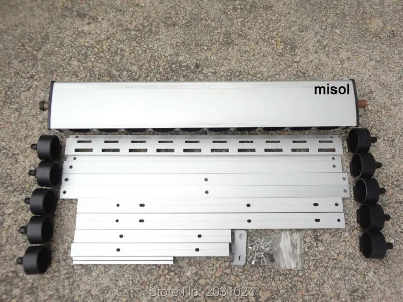 Furos com Suporte para Coletor 58*500mm para Aquecedor de Água Colector Solar tubo 10 Coletores solares