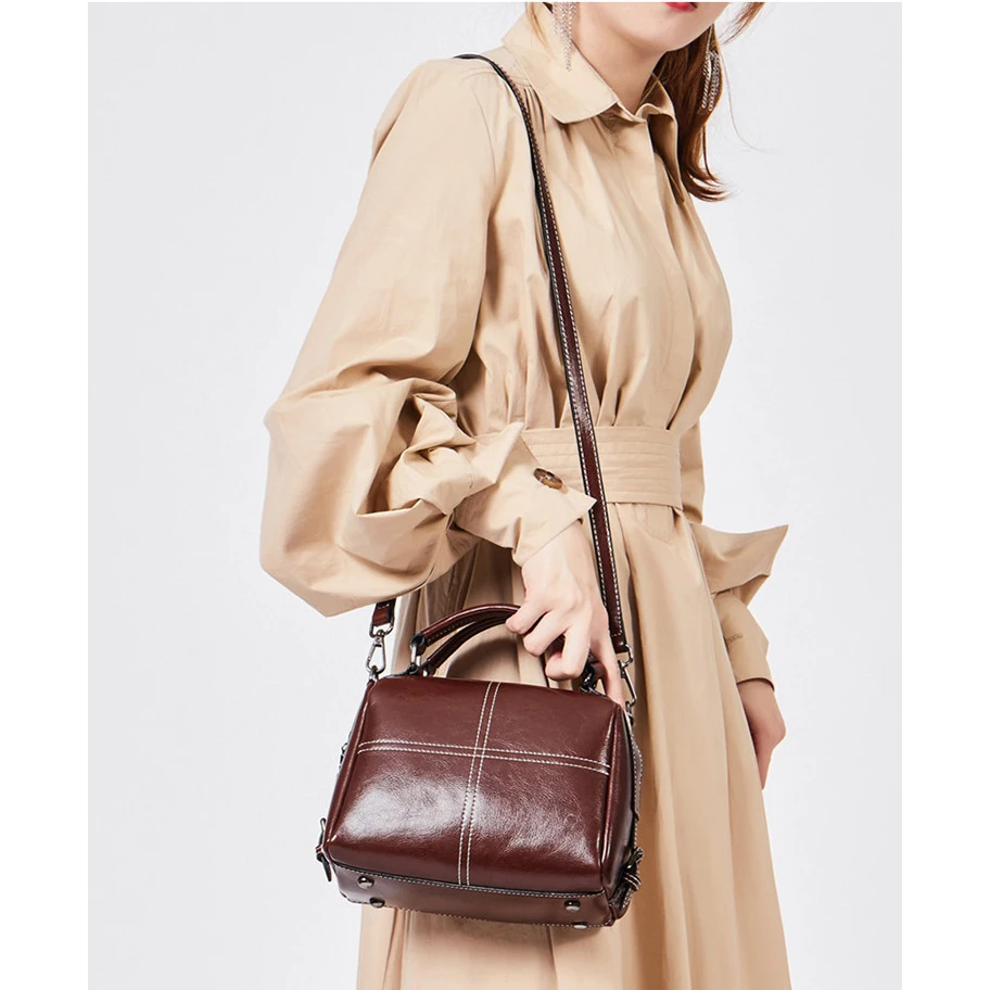 Bostanten дизайн натуральная кожа воловья Повседневная сумка для женщин сумки женские известные бренды
