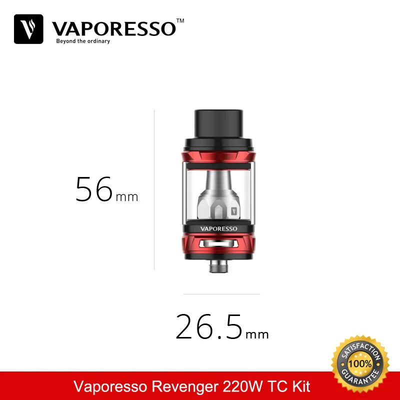 Vaporesso Revenger 220 Вт комплект TC коробка мод с NRG Sub Ом Vape бак 5 мл GT4 ядро испаритель