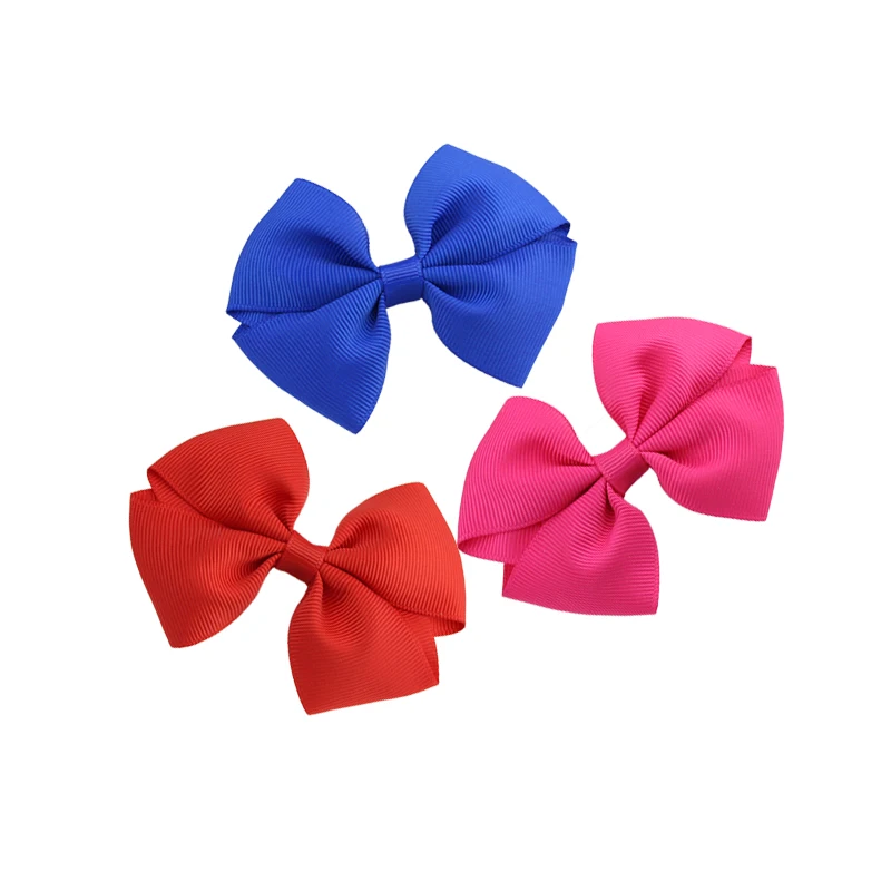 Boutique Hair Bows Girls Kids Children Alligator Clip Grosgrain Ribbon hair bow clips Kids Headbands Hair Clips Hair Accessories (3)