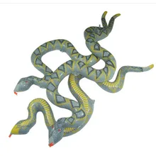 10pcs/lot free shipping Inflatable Animal Big Inflatable Stick Funny Python Simulation Snake Horror Toys Children toy wholesale
