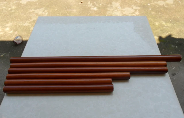 wooden diameter 5cm martial arts stick logs tai ji sticks round wood