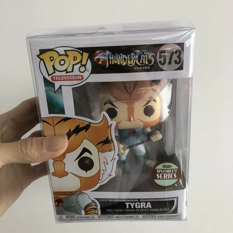 Совершенно защитный чехол для Funko pop, " нетоксичный ПВХ поп протектор Кристально чистая коробка с защитной пленкой без рисунка