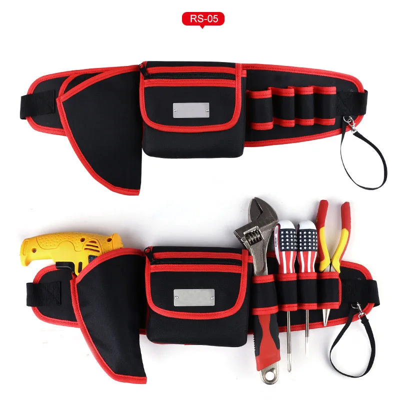 High Quality Waist Tool Bag Tool Belt For Screwdriver Pouch Durable Waist Tool Holder Adjustable Electric Drill Bag High Quality Waist Tool Bag Tool Belt For Screwdriver Pouch Durable Waist Tool Holder Adjustable Electric Drill Bag
