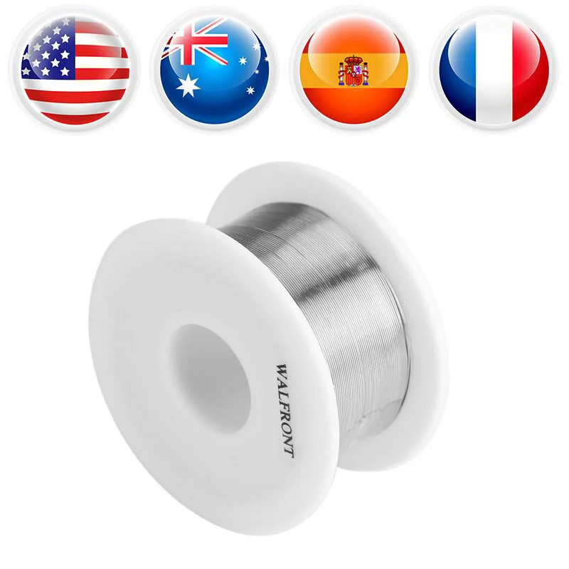

50g Tin Lead Rosin Core Solder Soldering Wire 60/40 For SMD Welding Rework Repair 0.3mm 0.5mm
