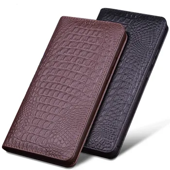 

for IPhone XS XS MAX Case Luxury Genuine Crocodile Leather Phone Cases Fashion Phone Bags for IPhone XR Case