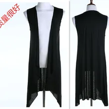 M-4XL! Новинка Для мужчин одежда мужской моды личности одежда летние универсальные средней длины мужской жилет певица костюмы