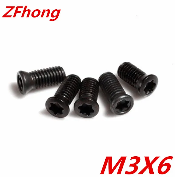 

50pcs M3*6 CNC Insert Torx Screw for Replaces Carbide Inserts CNC Lathe Tool