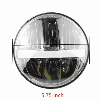 

5.75 Inch LED Headlight White DRL Headlamp Light Replacement Headlamp for Indian Scout Iron 883 Lamp for Motorcycle Sportster