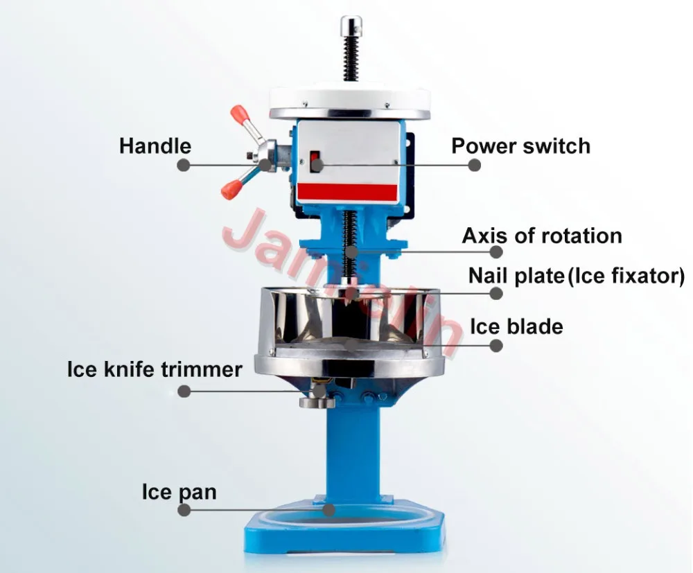ice shaver parameter