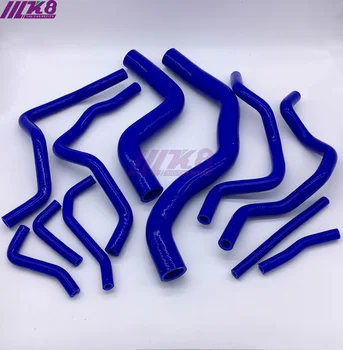 

Silicone Radiator Hose Kit For MITSUBISHI LANCER Evolution EVO 7-9 CT9A 4G63 (11PCS) red/blue/black