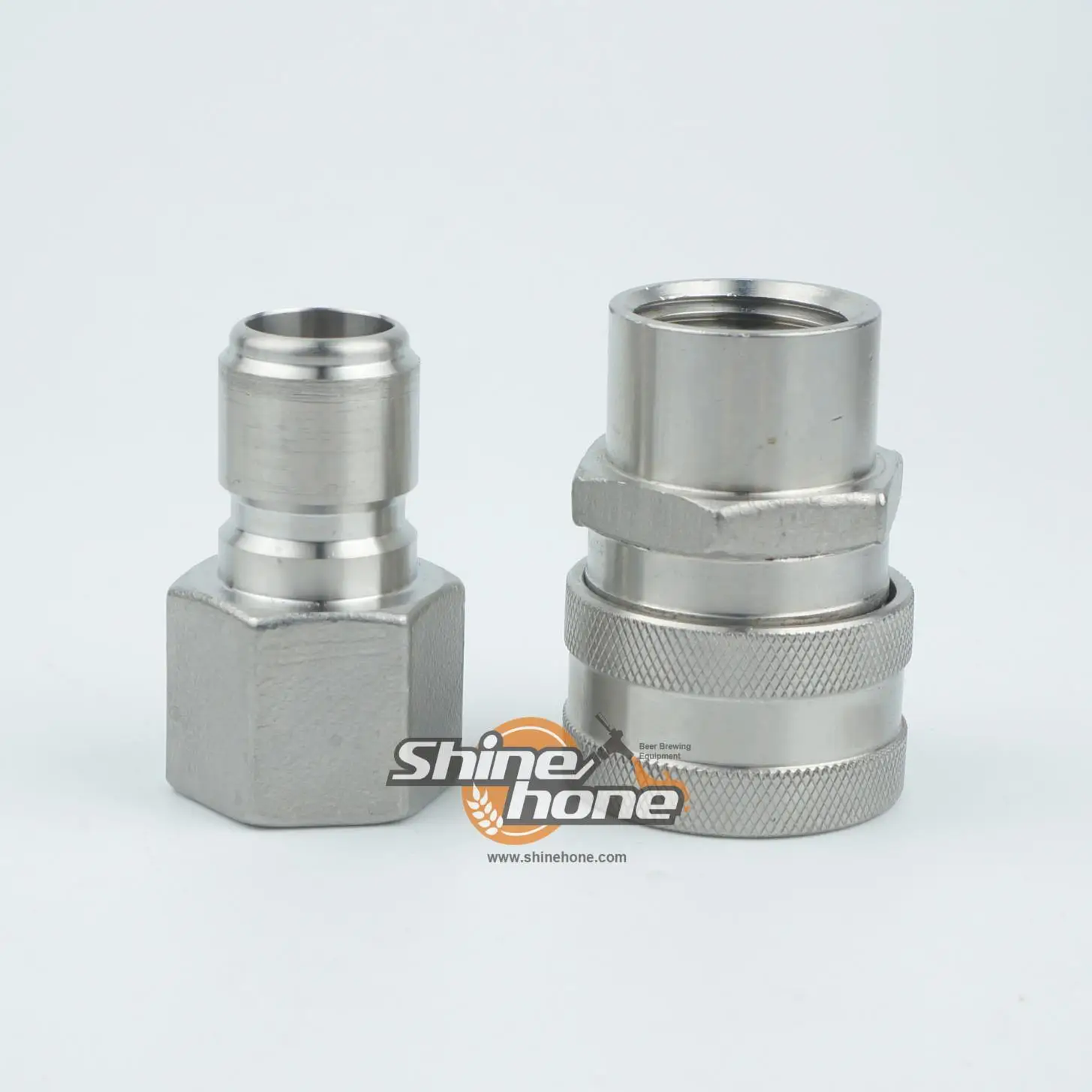 1/2" Female Quick Disconnect 304 Stainless Steel Homebrew Beer Hose