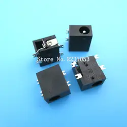 10 шт./лот dc-033 1.3 мм 4smd DC Мощность женский выходе Интерфейс гнездо dc033 SMD 4 Шпильки