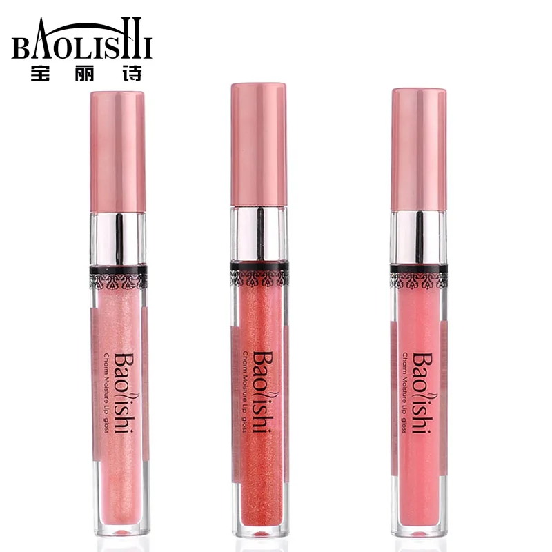 

Baolishi Beauty Red Tint Natural Lip Gloss Moisturizer Dark Matte Liquid Lipstick Lip Plumper Naked Brand Makeup Cosmetic