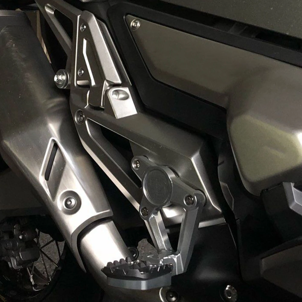 KKMOON 1 пара мотоцикл ножная педаль пассажирская задняя подножка подходит для Honda X-ADV 750- Автомобиль Стайлинг Авто продукт
