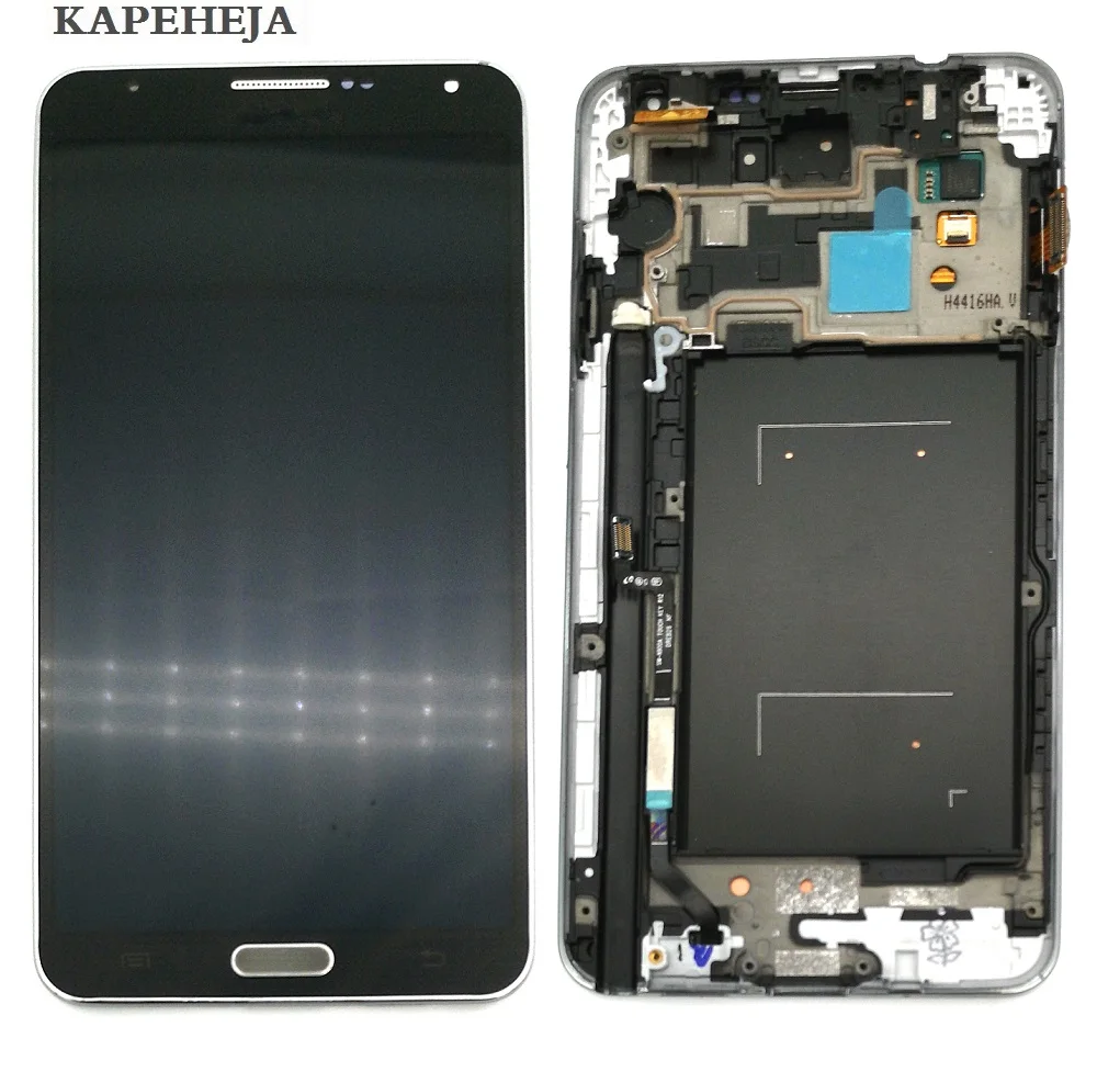 Koop Super AMOLED LCD Display Voor Samsung Galaxy Note 3 N900 N9005 N900A N900V Lcd Touch Screen Digitizer Vergadering
