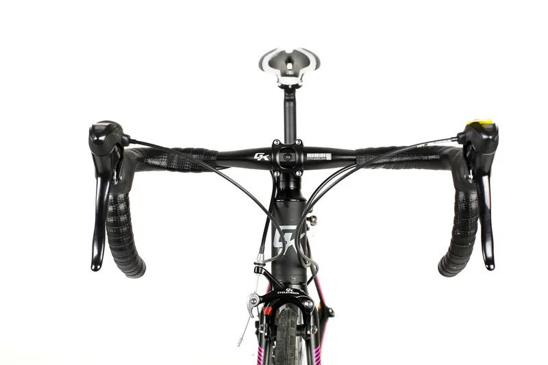 Clearance RichBit New Ultra Light Road Race Bike 18 Speeds 9 Gears Cassette Carbon Fiber Fork Shimano 3500 700C Road Bicycle Road Bike 5