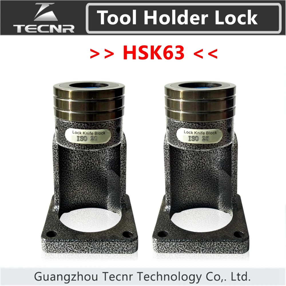 

HSK63 tool holder Bearing lock knife seat block Locking device ball lock cutter
