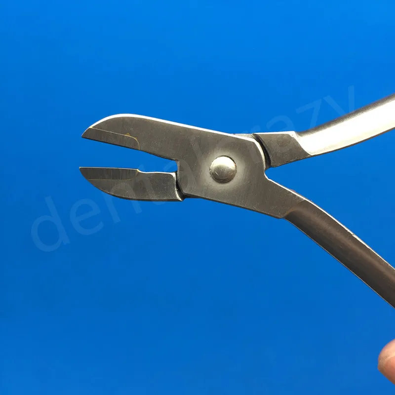 1 шт. стоматологические кусачки для лигатур плоскогубцы для ортодонтических лигатурные нити и резинки стоматологический инструмент из нержавеющей стали