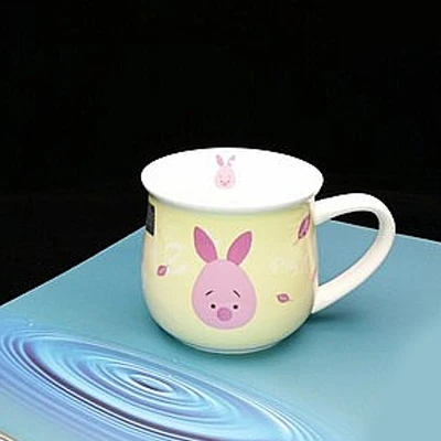 300 мл милый поросенок Винни Пух кролик керамические чашки молоко креативная модная кружка кофе чашка для воды милый чашка для завтрака Рождественский подарок - Цвет: 3