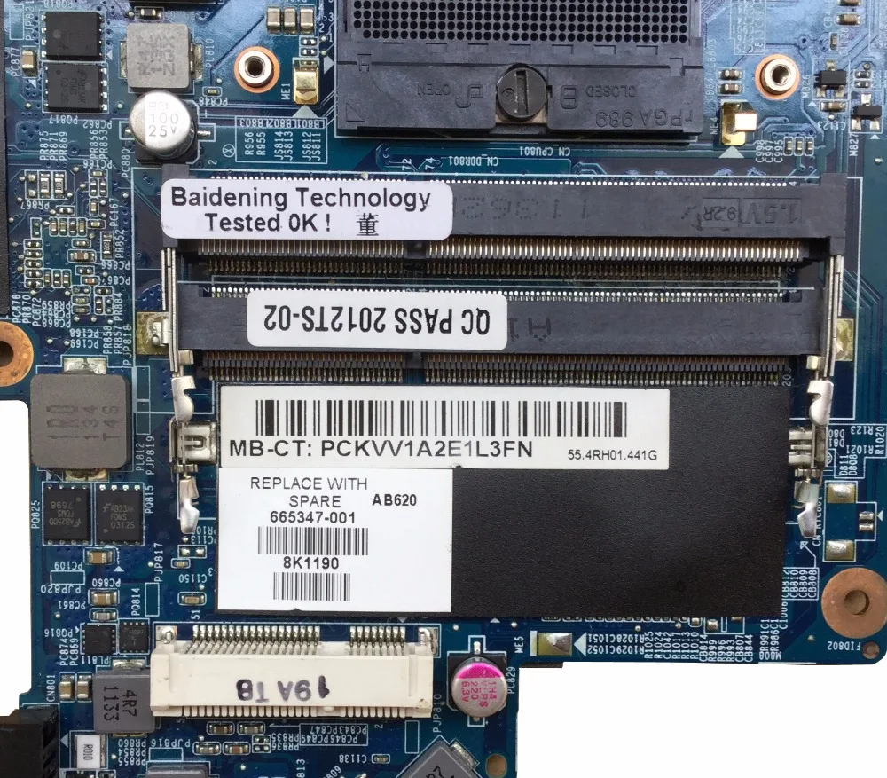 Free Shipping 665347-001 Motherboard for HP Pavilion DV6 DV6-6000 HM65 Working Well