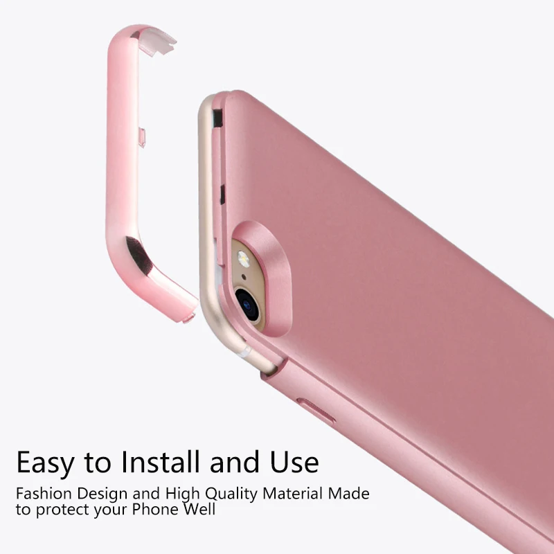 Ультра тонкий чехол для iPhone 6, 6 S, 7, 3500 мА/ч, Внешний чехол для iPhone 6, 6 S, 7 Plus, 4000 мА/ч