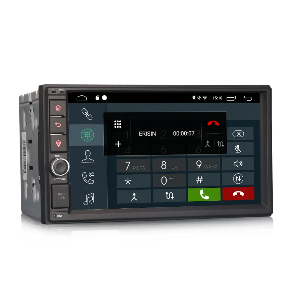 Flash Deal 7" Quad-Core Android 9.0 Pie OS Two Din Car Multimedia 2 Din Car Navigation GPS Double Din Car Radio with Split Screen Support 4