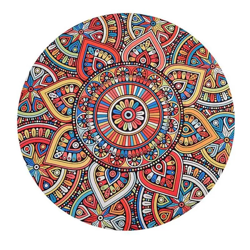 Wall Hanging Blanket Indian Mandala Round Lotus Colorful ...