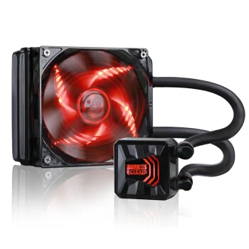 

PCCOOLER Waves 120 CPU water cooling radiator (multi-platform/integrated water/LED red/12cm intelligent temperature control)