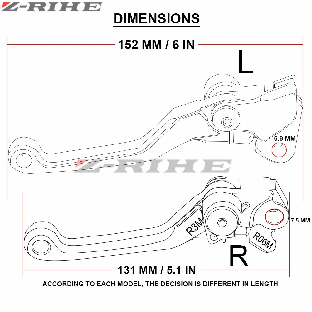 Для YAMAHA YZ125 YZ250 YZ426F YZ450F YZ250F YZ 125 250 426F 450F 250F 2001-2007 ЧПУ Сводные сцепные рычаги Байк синий