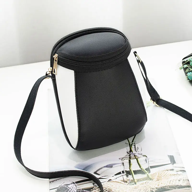 

Youbroer Women's Bag Simple Color Contrast Small Square Bag Versatile Single Shoulder Woman Slant Bag Student Mobile Phone Bags