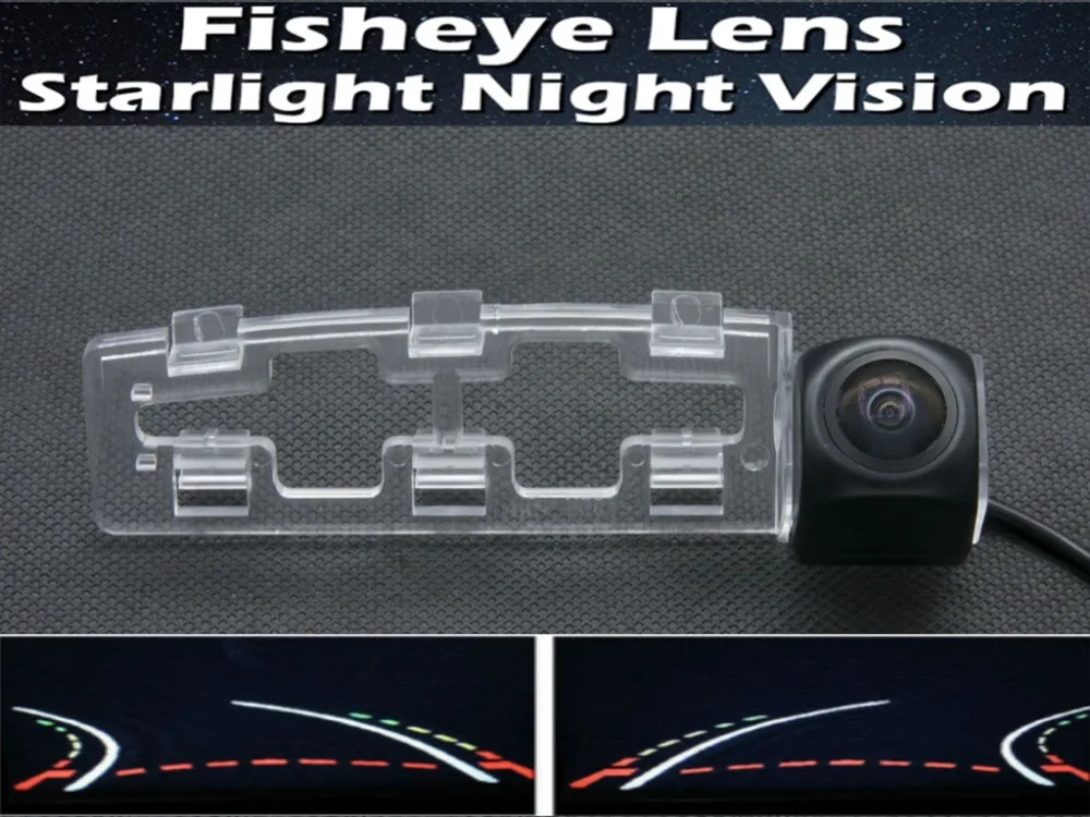 

1080P Fisheye Lens Trajectory Tracks Car Parking Rear view Camera For Toyota Vios 2008 2009 2010 2011 Car Reverse Camera