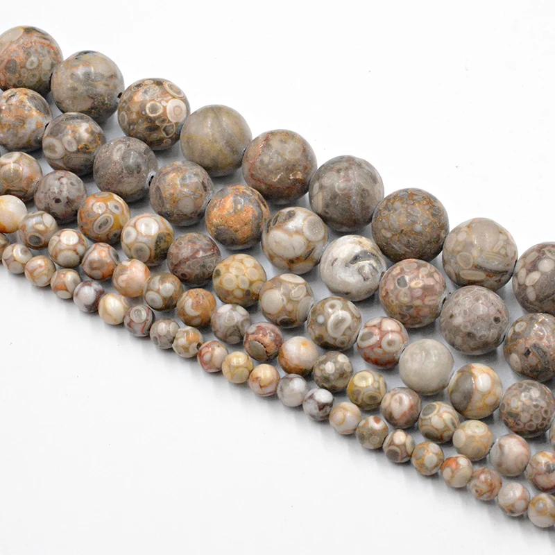 

Natural Stone MAIFANITUM Beads 4-12mm Loose Beads for Jewelry Making Charm Accessories DIY Fashion Free Shipping 15"
