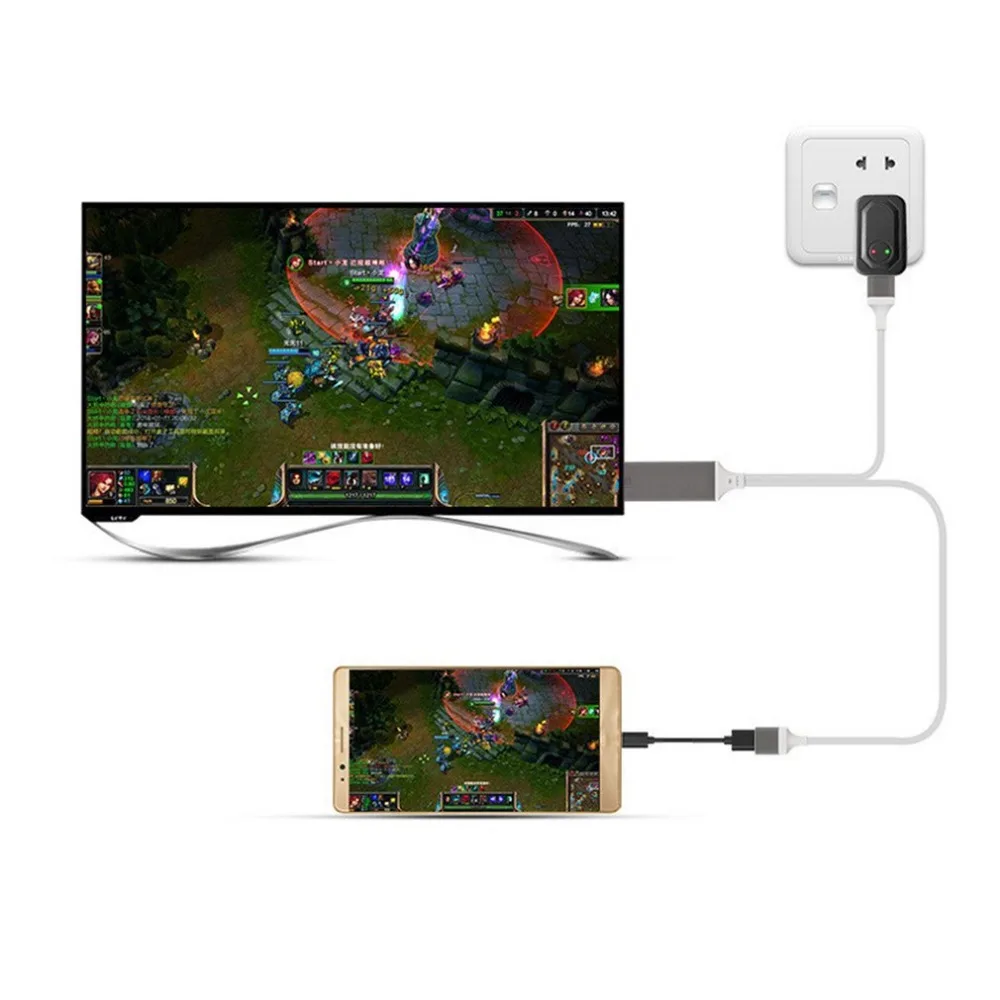 Micro USB к hdmi-кабель, адаптер HD ТВ для HDMI кабель для Samsung Galaxy S6/Edge для iPhone 6 Примечание 5/4/3 S5