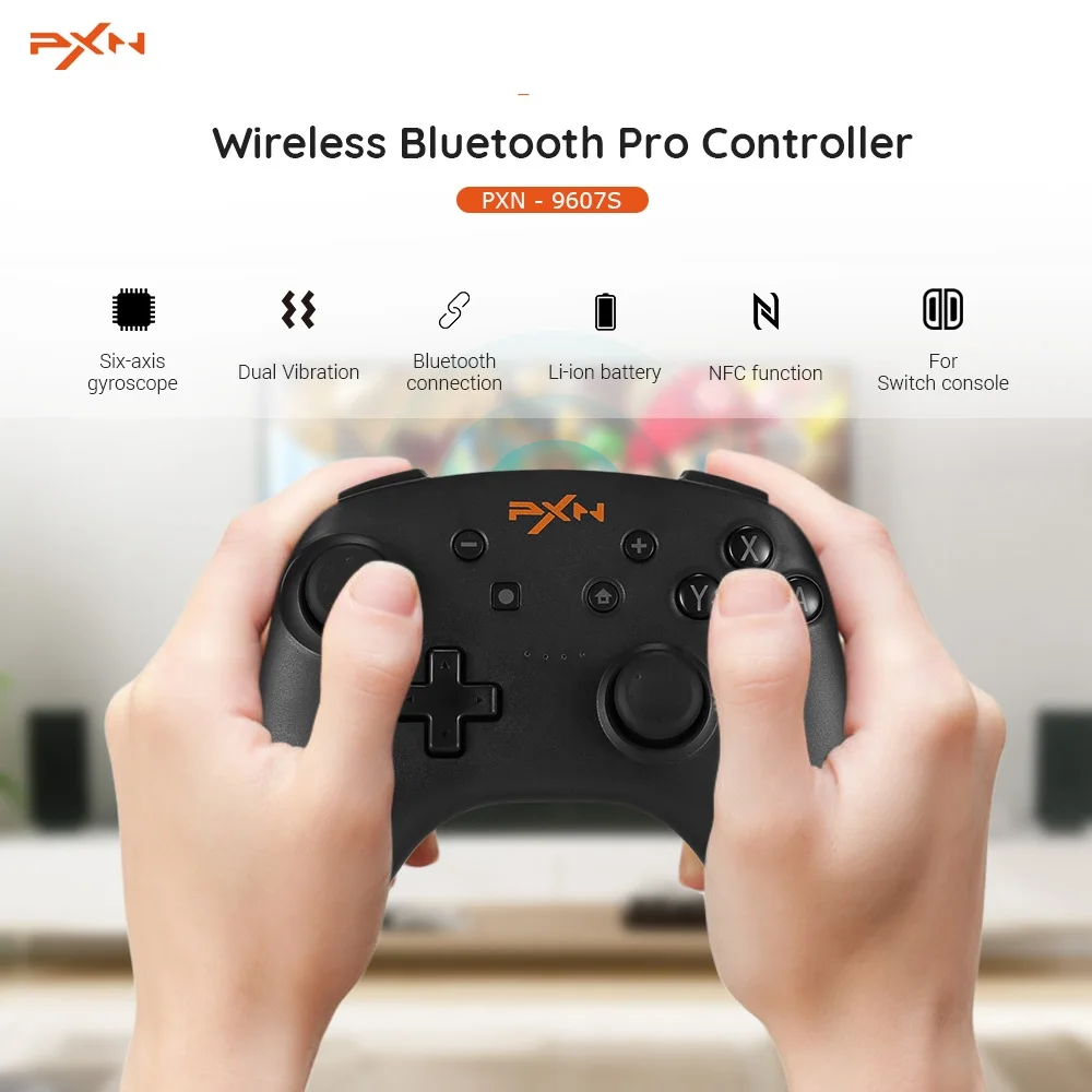 PXN PXN 9607S Wireless Bluetooth Pro Controller with NFC Dual Vibration