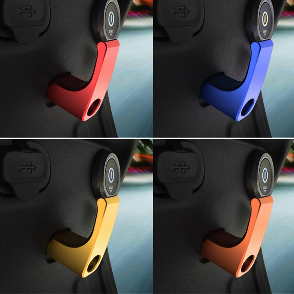 Universal Motorcycle Hook Durable Screw Aluminum Hanger Motorbike Handlebar Helmet Bag Hook Scooter Bottle Carry Holder