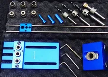 Woodworking tool,3 in 1 Drilling locator,08450A drilling guide kit