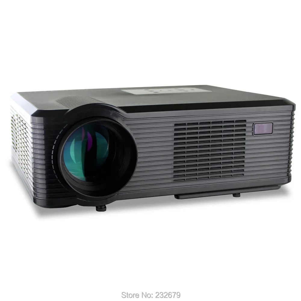 

portable led projector digital projector with2400  lumens support 720p,1080p,support 3d