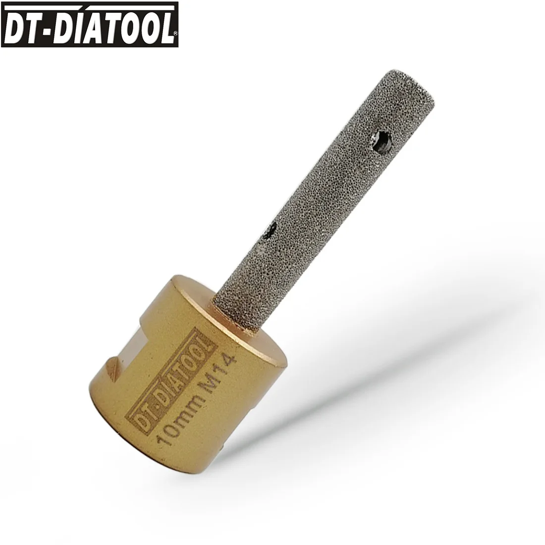 DT-DIATOOL 1 шт. диаметр 10/20/25 мм вакуумной пайки Алмазный Палец Бит 5/8-11 или M14 нить фрезерные биты для фарфора Мрамор Гранит