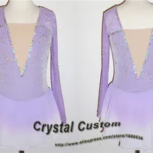 Обувь для девочек фигурное катание платье бренд Vogue соревнования по фигурному катанию платье для Для женщин индивидуальные dr3234