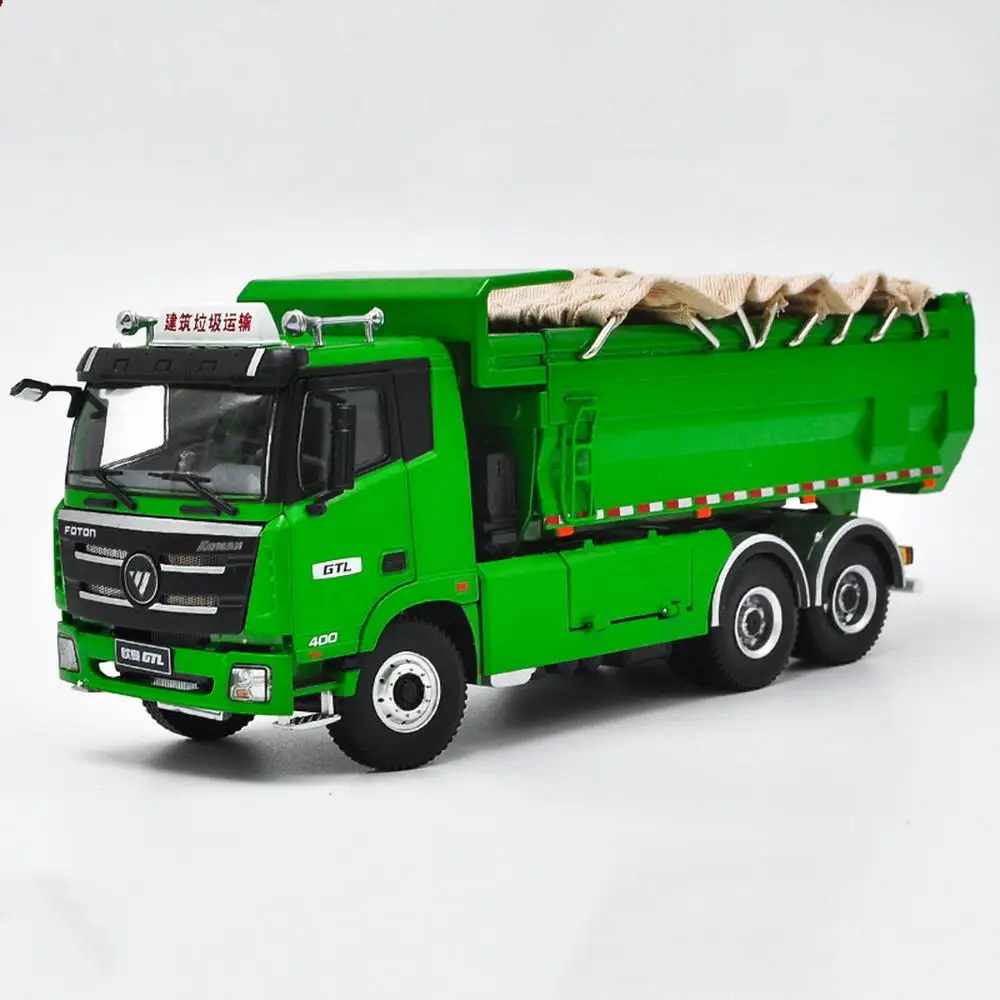 1/36 Полноприводной трактор Foton Dailmer Auman GTL самосвал грузовик, отлитый под давлением модель автомобиля коллекция подарок перо