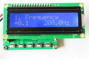 

Phase adjustable 0 to 360 degree 1.00~200khz frequency meter for three-phase sine signal generator