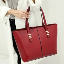 Pu-leder frauen Umhängetasche Eimer Tasche Handtasche